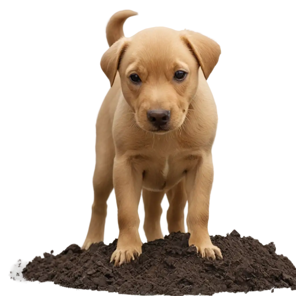 Dog-Digging-PNG-Image-for-Versatile-Design-and-Use