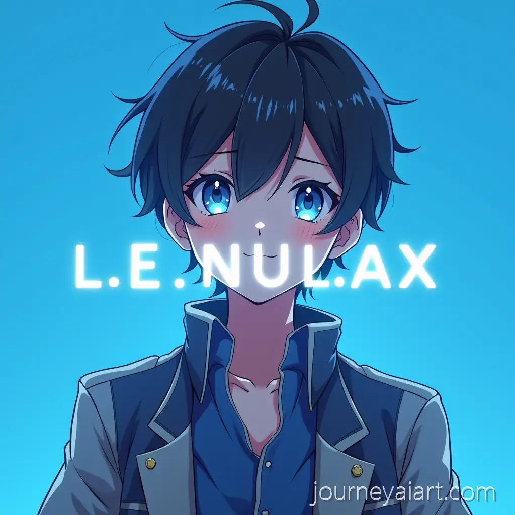Anime-Boy-Avatar-with-LinuxOfficial-Mirror-Text-on-Blue-Background