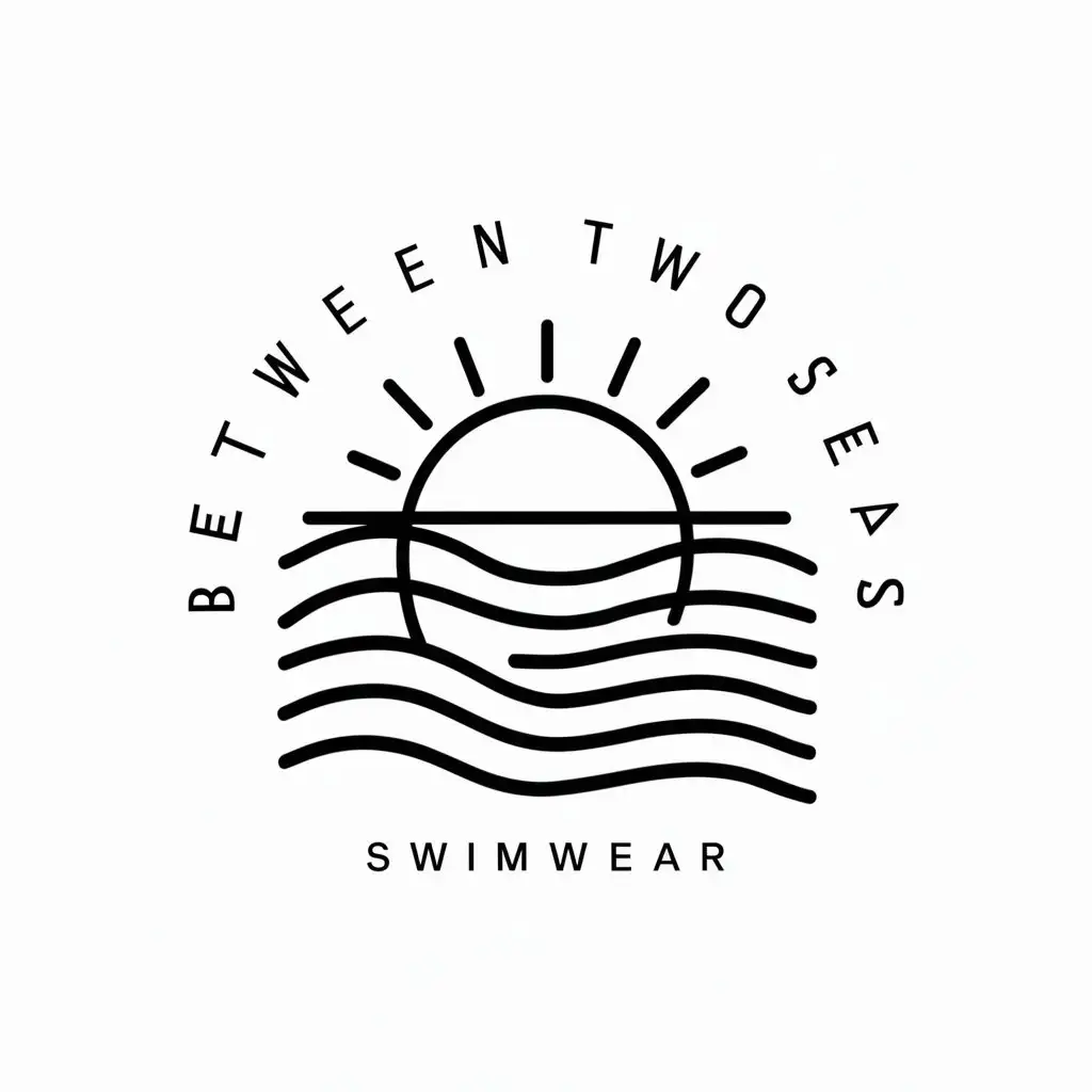 Modern Swimwear Logo Design for Between Two Seas Brand