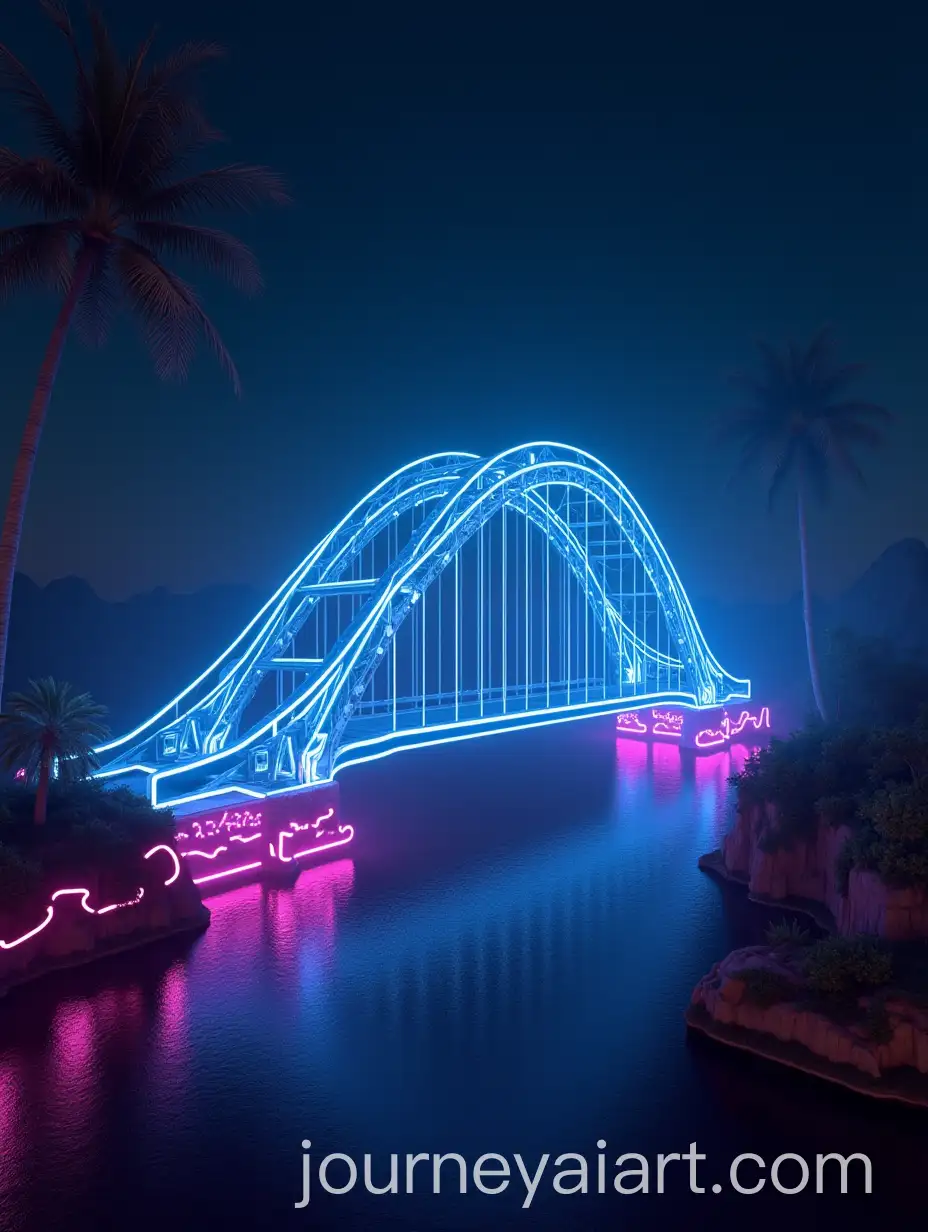 Neon-Transparent-Bridge-Connecting-Past-and-Future