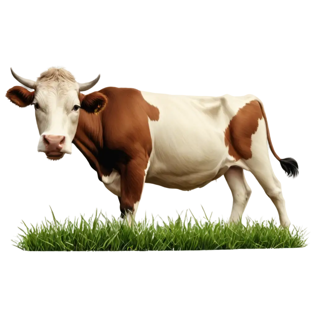 HighQuality-PNG-Image-of-a-Cow-Eating-Grass-Perfect-for-Various-Applications