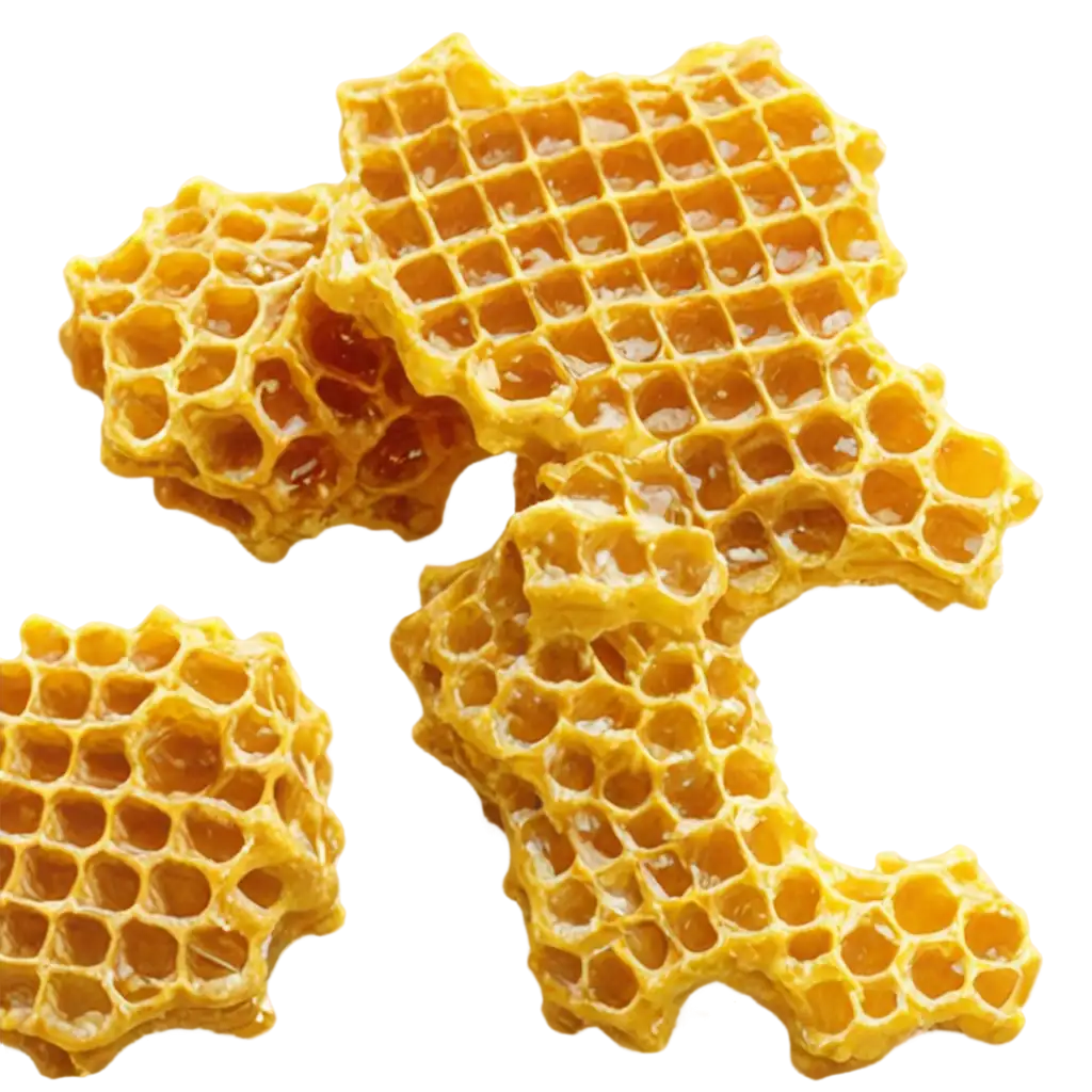 Honeycombs-PNG-Image-Crisp-HighQuality-Designs-for-Versatile-Use