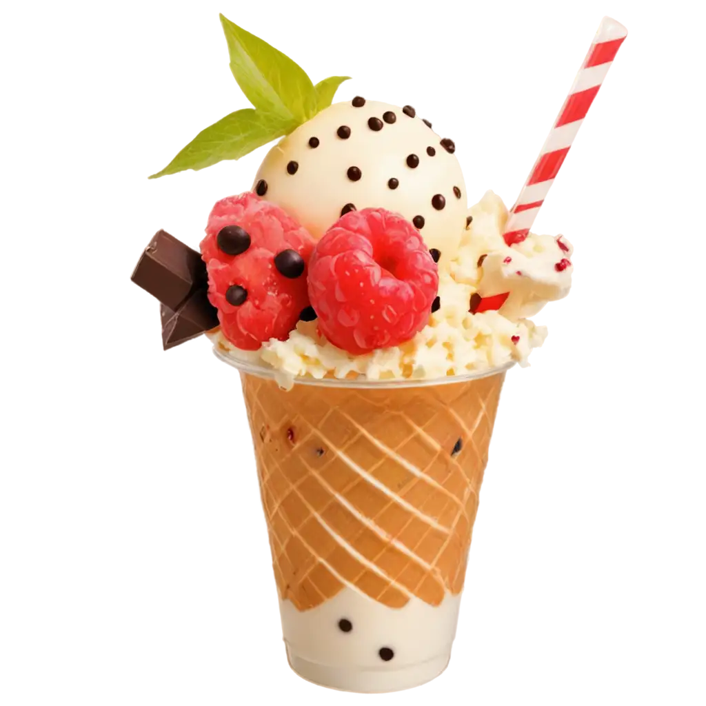 ES-PONGPONG-PNG-Logo-Cartoon-Ice-Cream-and-Fruit-Ice-Delight-with-Cheese-Flakes-and-Chocolate-Chips