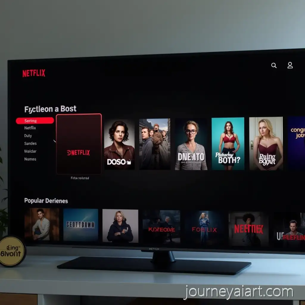 Sleek-DarkThemedAI-Image-Prompt-Expansion-Netflix-Interface-on-Smart-TV-with-Instant-Delivery-Badge-and-Price-Tag