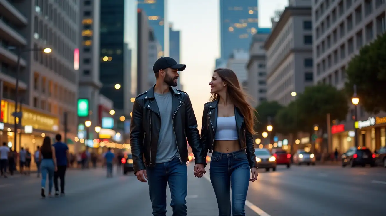 Couple-Strolling-HandinHand-on-Avenida-Paulista-in-So-Paulo