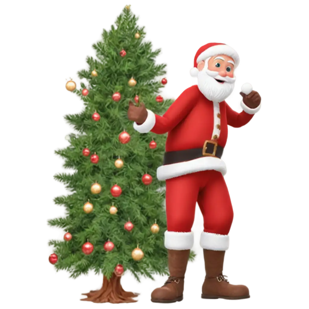 Santa-Claus-with-Christmas-Tree-PNG-Image-HighQuality-Holiday-Graphic-for-Your-Seasonal-Designs