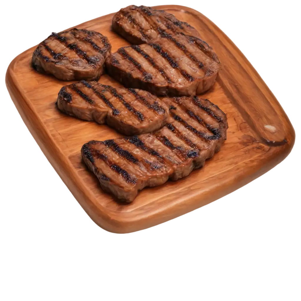 HighQuality-PNG-Image-of-Grilled-Meat-and-Steak-for-Culinary-Art