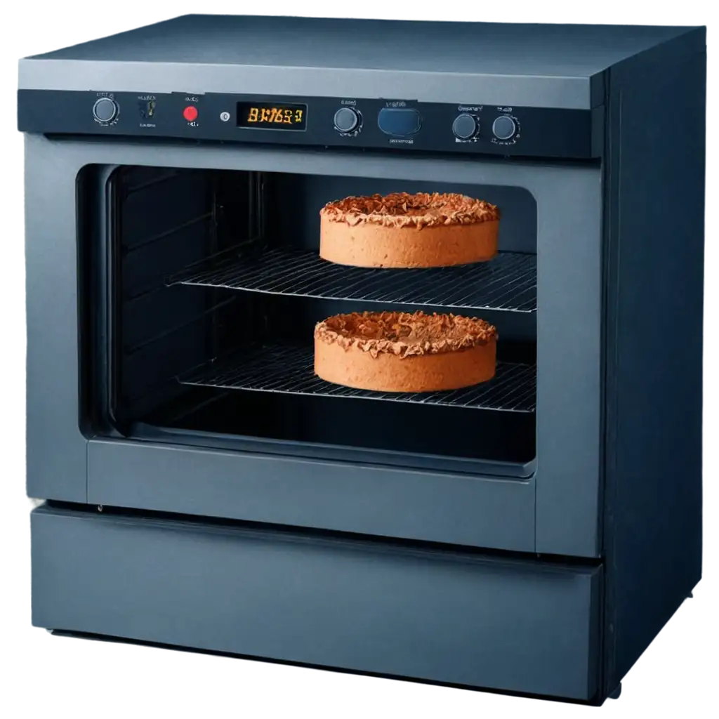 cake in a Oven