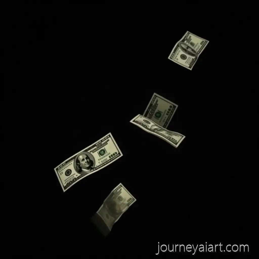 Realistic-Money-Bills-Falling-MidAir-on-Black-Background-with-Detailed-TexturesAI-Image-Prompt-Expansion