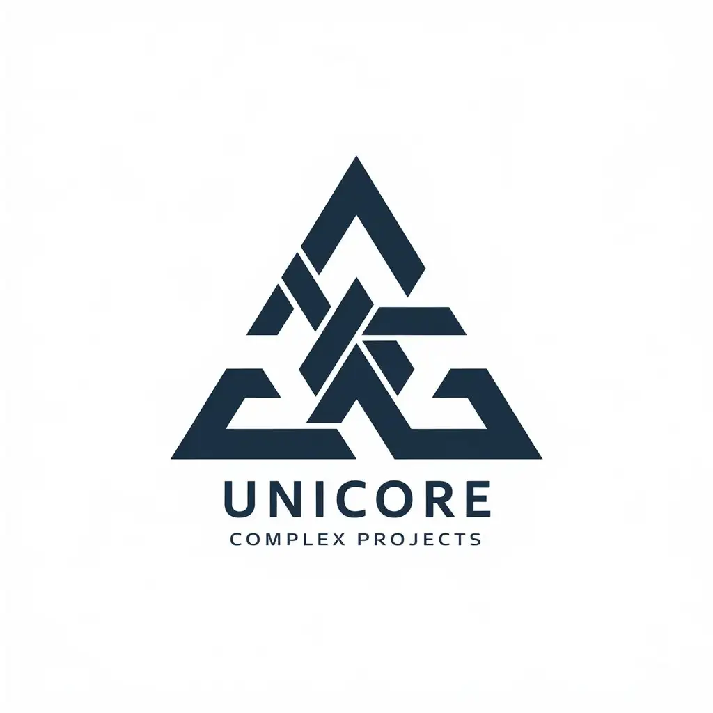 LOGO-Design-for-Unicore-Triangle-Symbol-in-Vector-Format-for-Retail-Industry