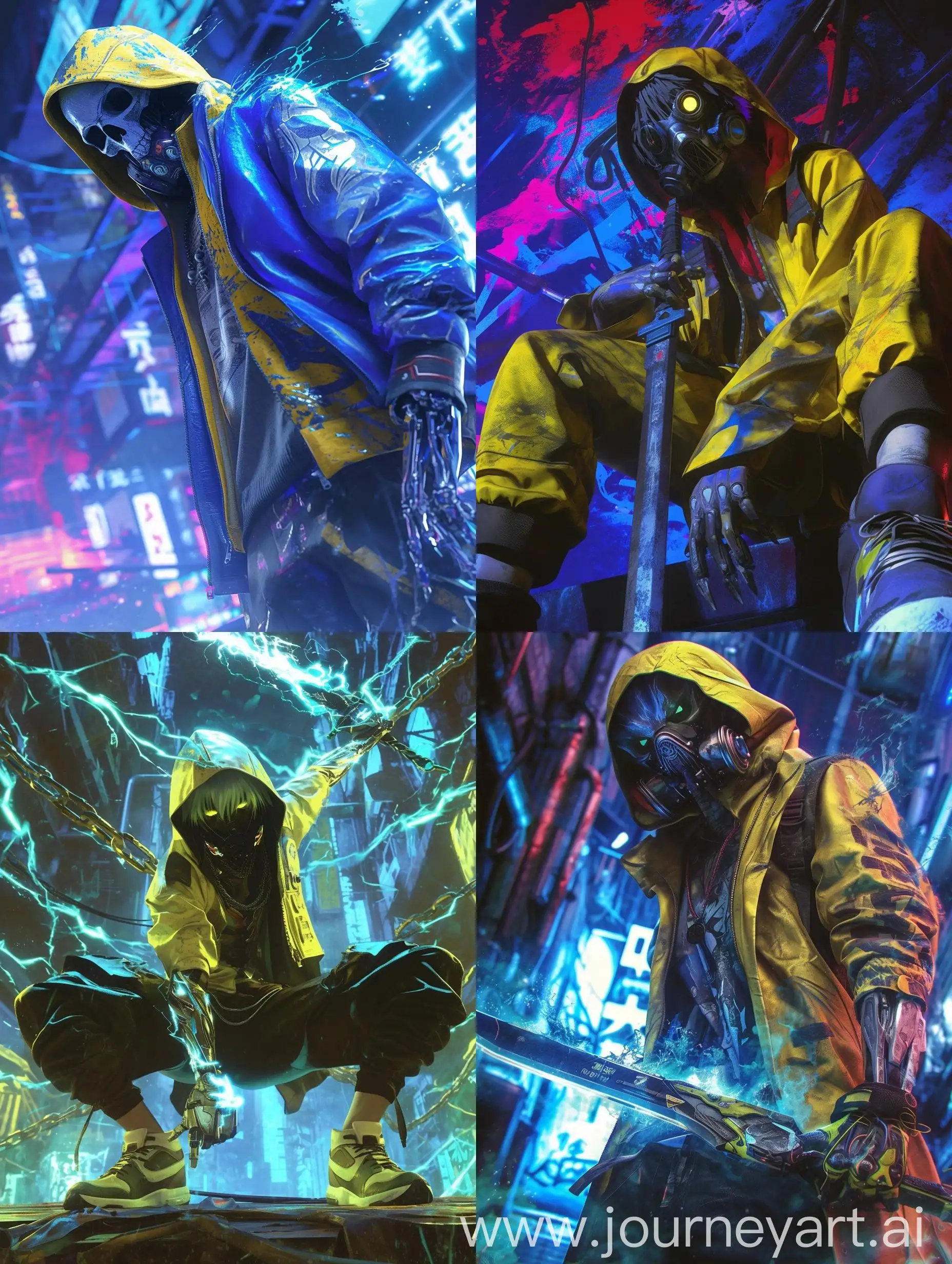 Cyberpunk-Rave-Street-Style-with-Techno-Saber-and-Neon-Lighting