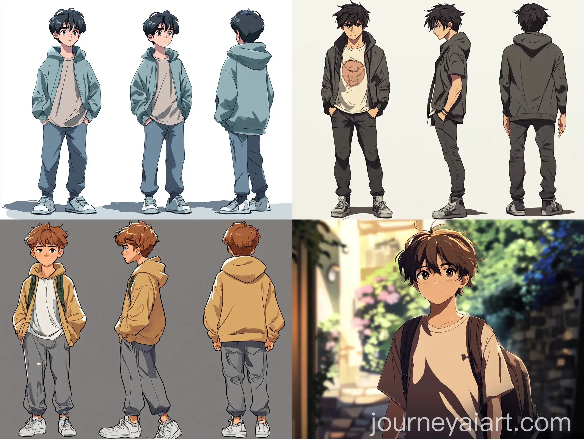 Anime-Teenage-Boy-in-Full-Body-Illustration
