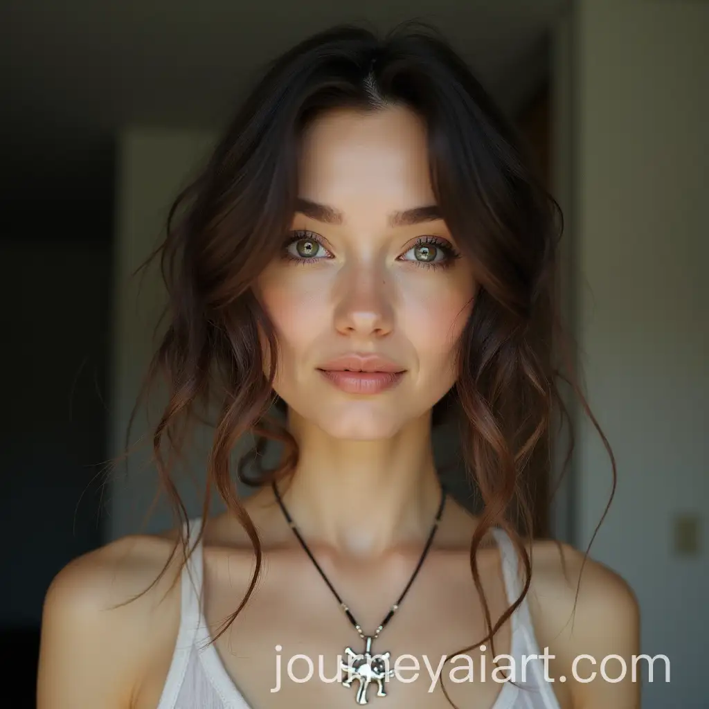 Person-with-Upturned-Eyes-in-a-Closeup-Portrait