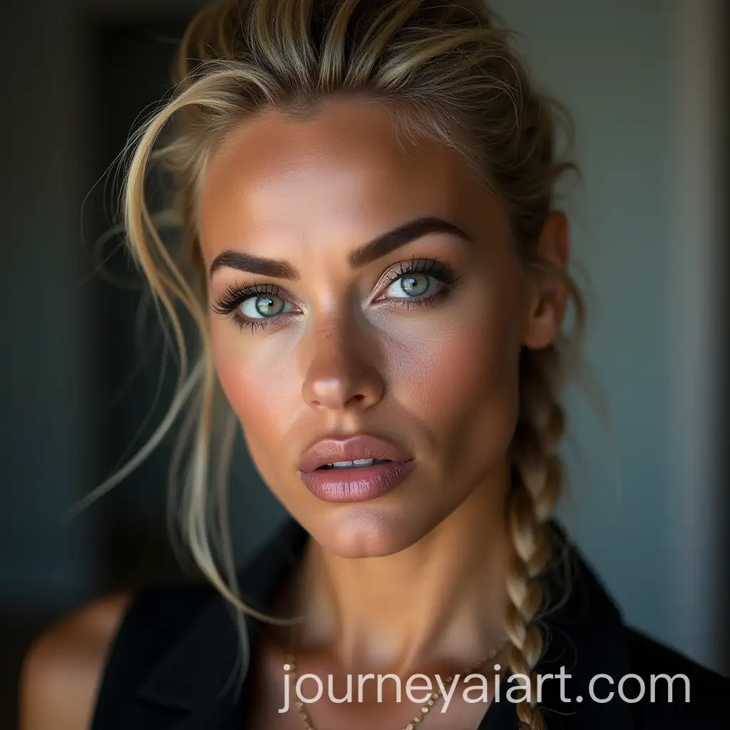 Carmen-Electra-as-a-Glamorous-Secret-Agent-in-SnowColored-Hair