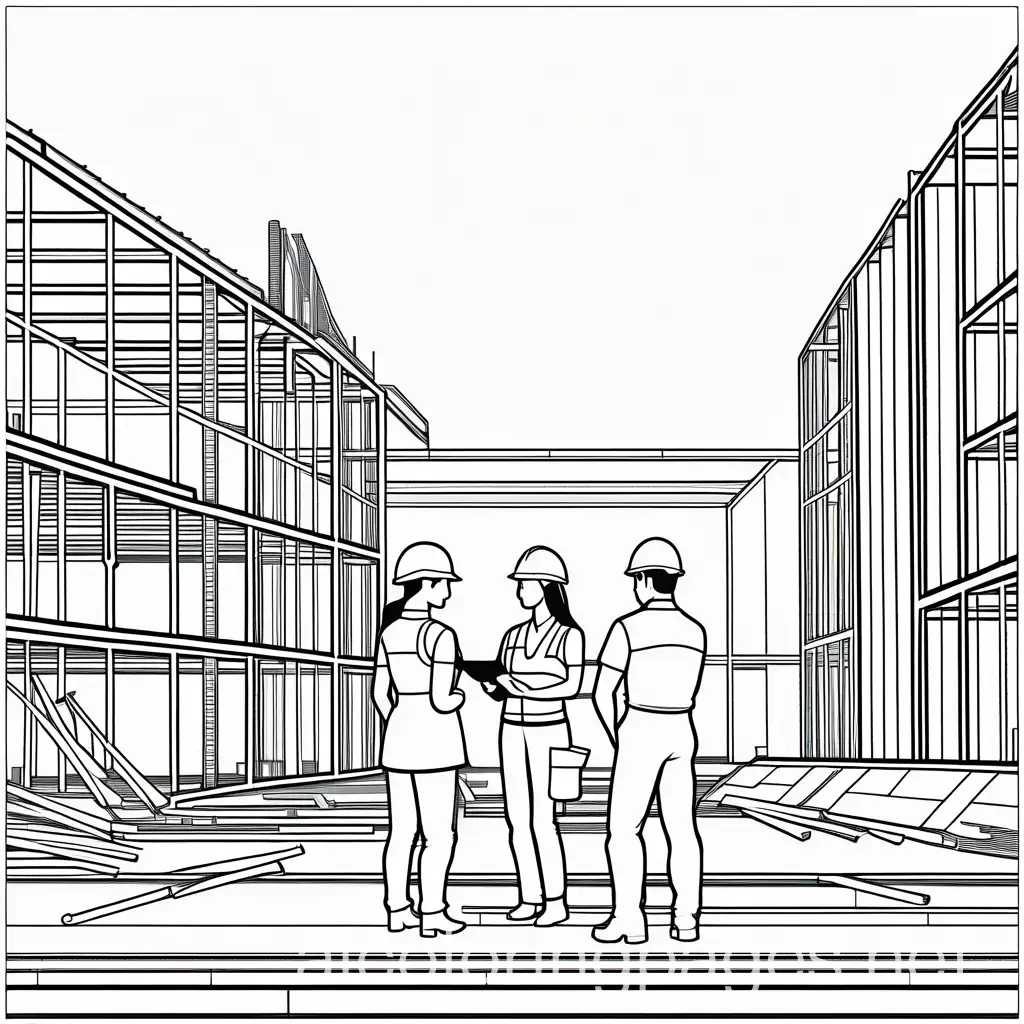 Man-and-Woman-Inspecting-Construction-Site-Coloring-Page