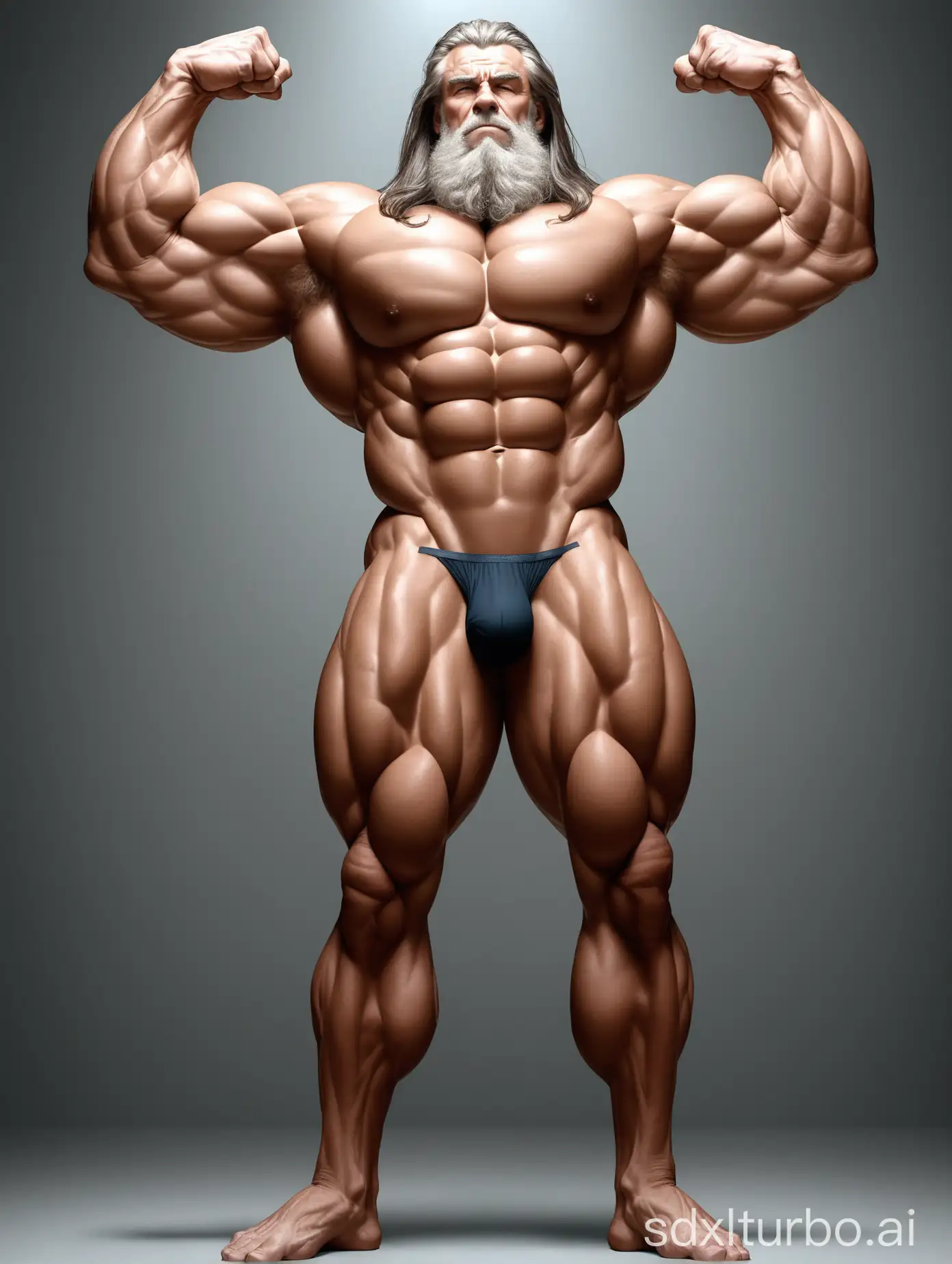 Imposing-Elderly-Giant-with-Muscular-Physique