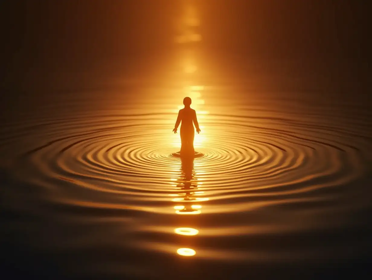 Calm-Parent-Radiating-Golden-Energy-Across-Family-in-Minimalist-Magical-Scene