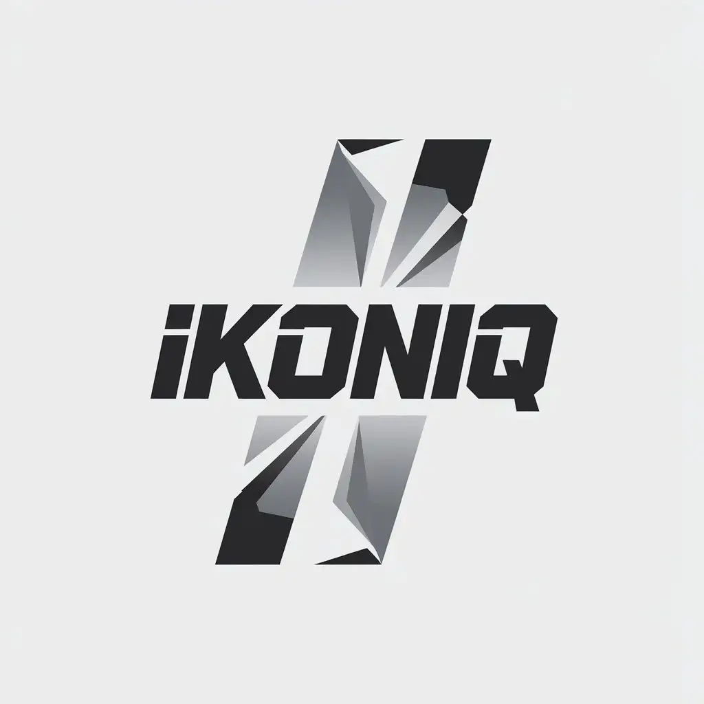 LOGO Design for IKONIQ Athletic Style Font for Finance Industry