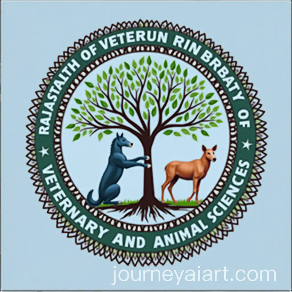 Rajasthan-University-of-Veterinary-and-Animal-Sciences-Logo-Design-for-Veterinary-University-in-India