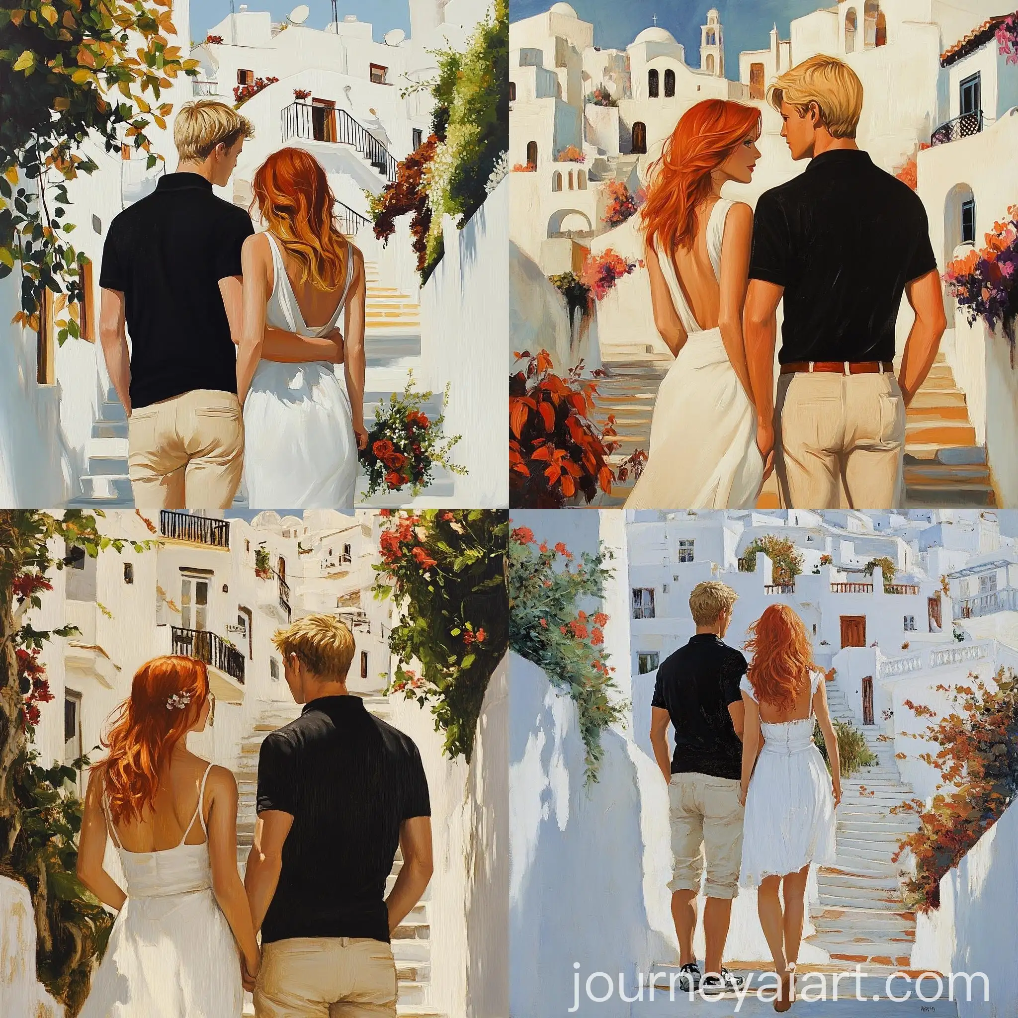 Romantic-Couple-in-Mediterranean-Setting-with-White-Buildings