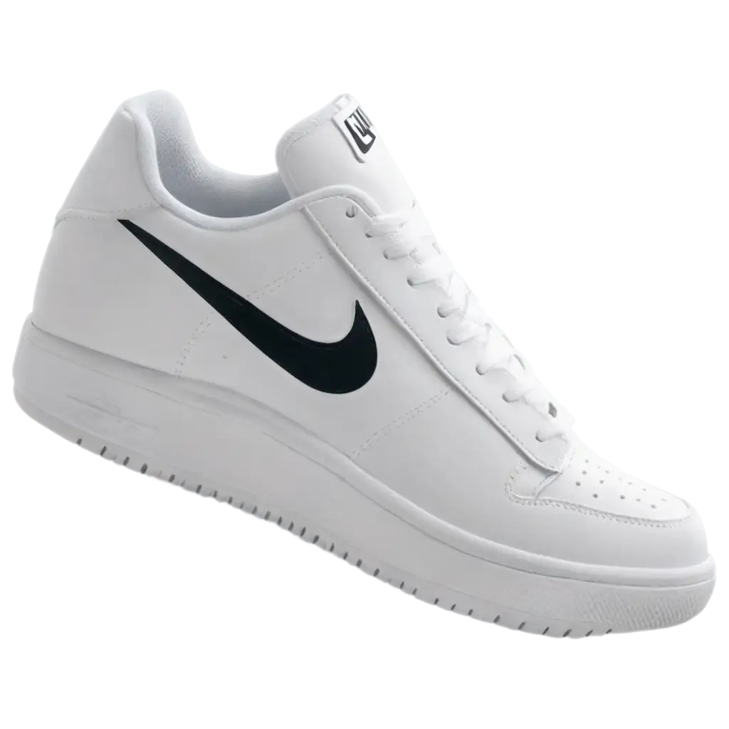 HighQuality-PNG-Image-of-a-White-Shoe-Featuring-the-Nike-Logo