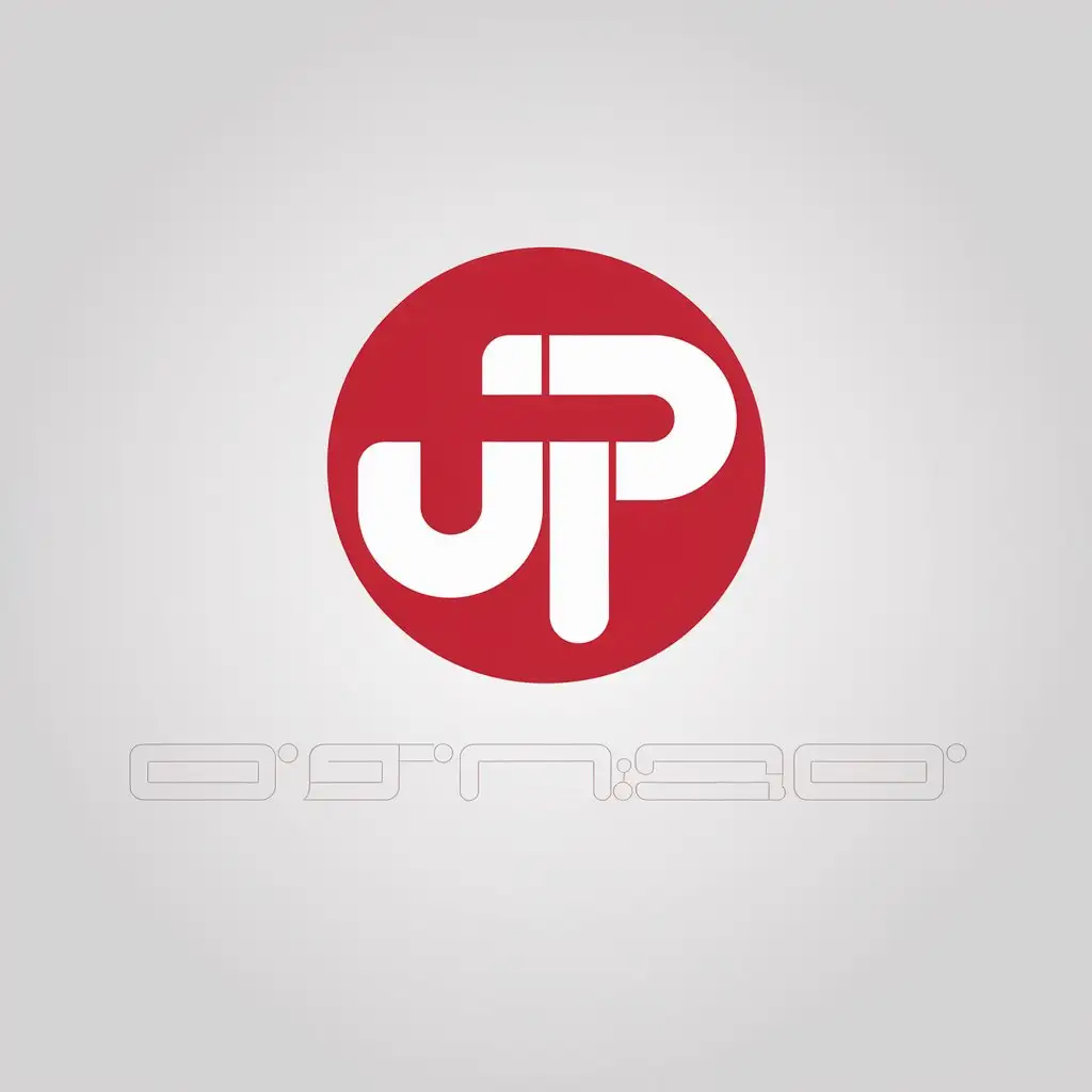 LOGO Design for JP Vector with Bulat Symbol and Clear Background