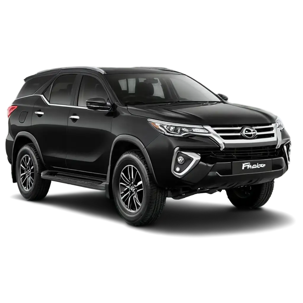 bkack fortuner