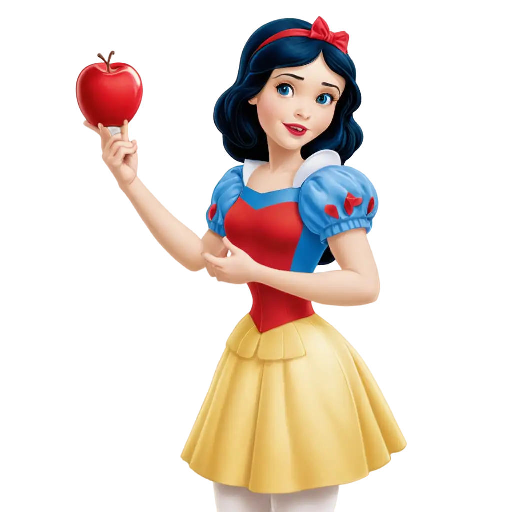 Snow-White-PNG-Image-Enchanting-Visuals-for-Fairy-Tale-Illustrations