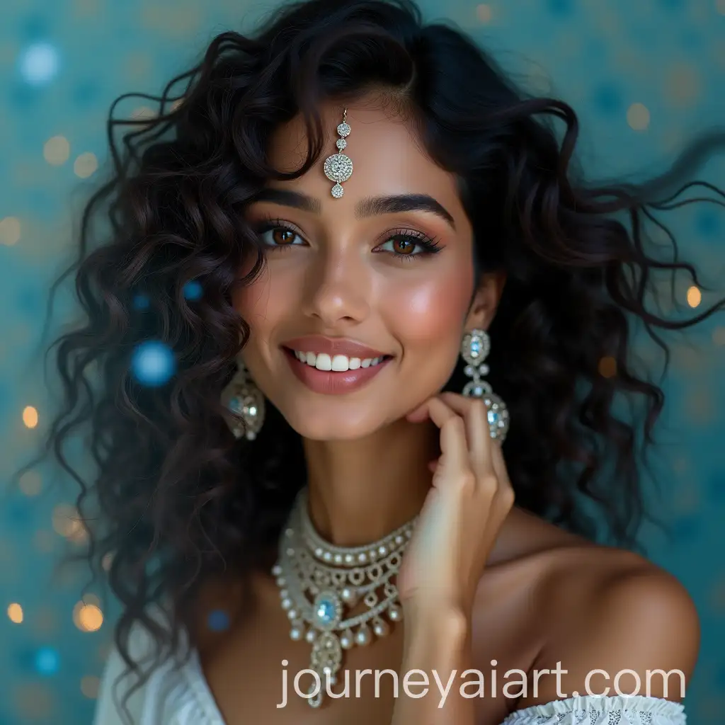 Glamorous-Indian-Woman-with-Cascading-Curly-Hair-and-Elegant-Jewelry