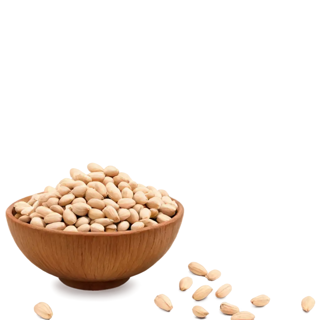 HighQuality-Groundnut-Seed-with-Bowl-PNG-Image-for-Various-Applications