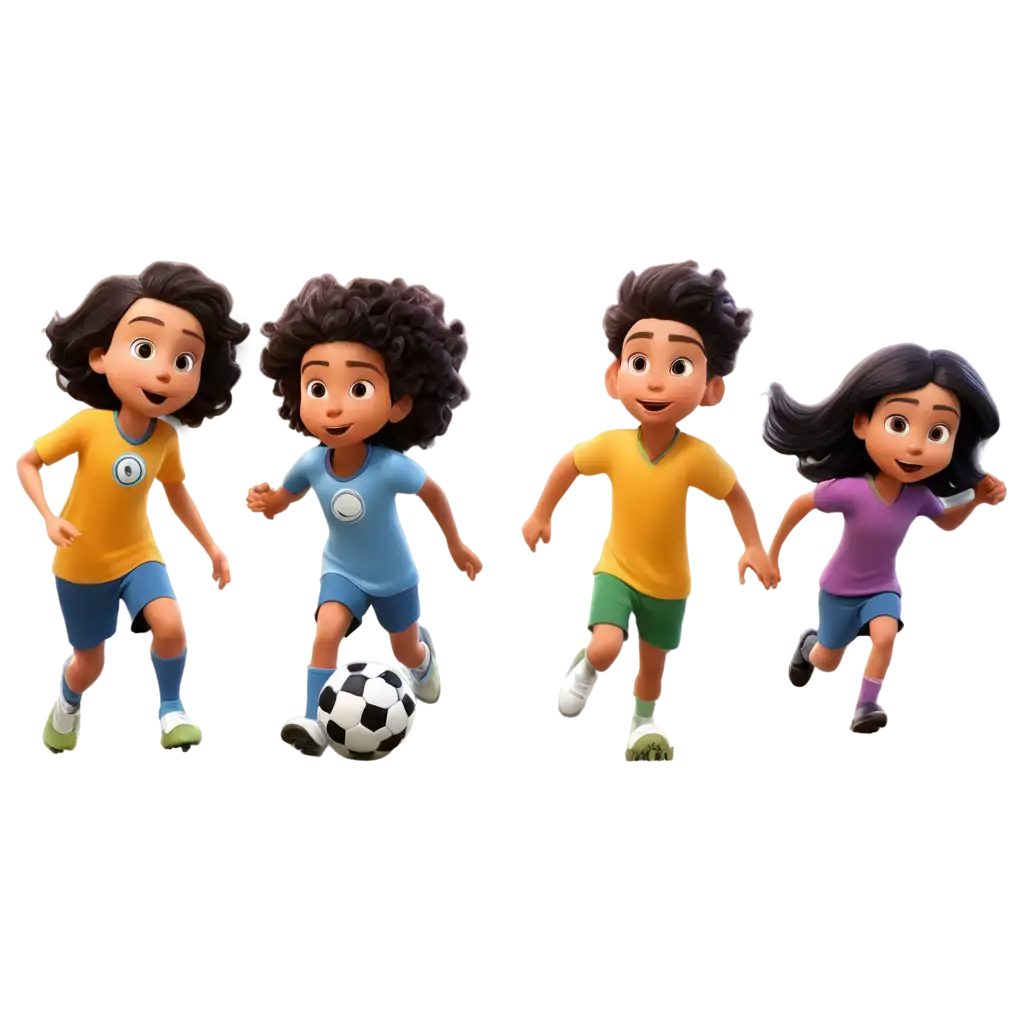 Children-of-Animation-Playing-Soccer-PNG-Image-Creative-AI-Art-Prompt