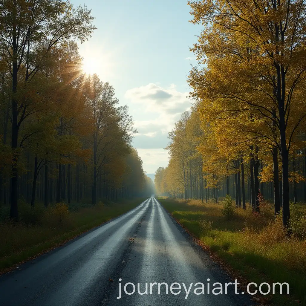 Scenic-Road-Leading-to-Minsk-Surrounded-by-Nature