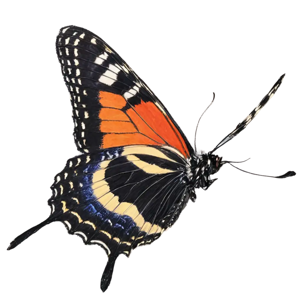 Colorful-Butterfly-in-MidFlight-Pose-with-Detailed-Wings-PNG-Image-for-HighQuality-Visuals