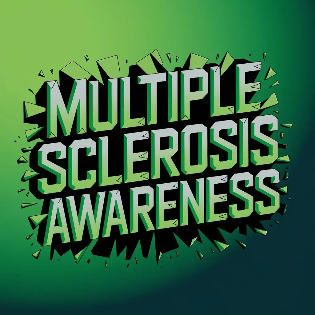 Multiple-Sclerosis-Awareness-Typography-Design-in-Bold-Angular-Fonts