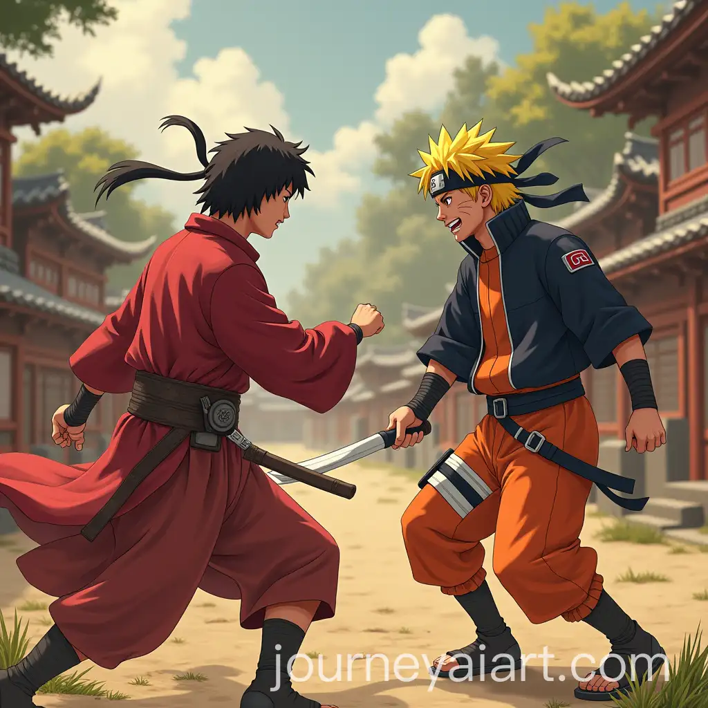 Napoleon-and-Naruto-Engaged-in-Epic-Battle