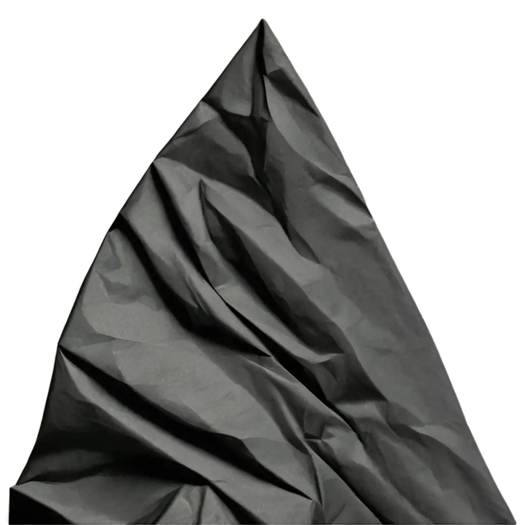 Crumpled-Black-Paper-PNG-Image-for-HighQuality-Graphic-Design-and-Creative-Projects