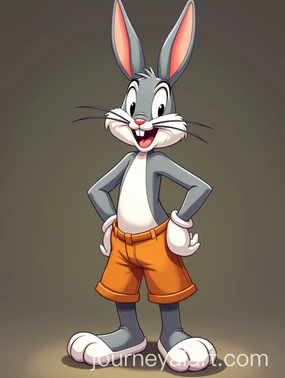 Bugs-Bunny-Wearing-Breeches-in-Playful-Pose