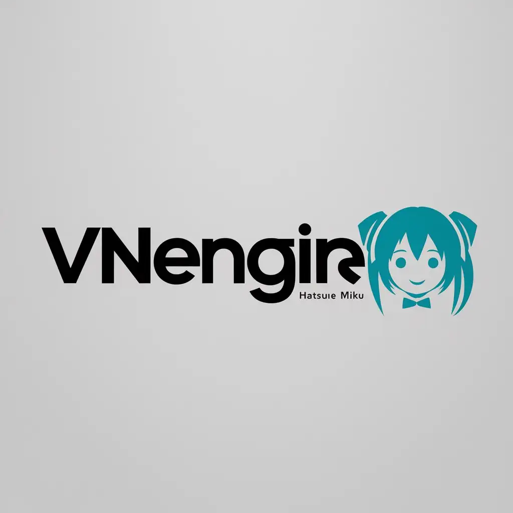 LOGO-Design-For-VNENGINE-Hatsune-Miku-Inspired-Minimalistic-Design-on-Clear-Background