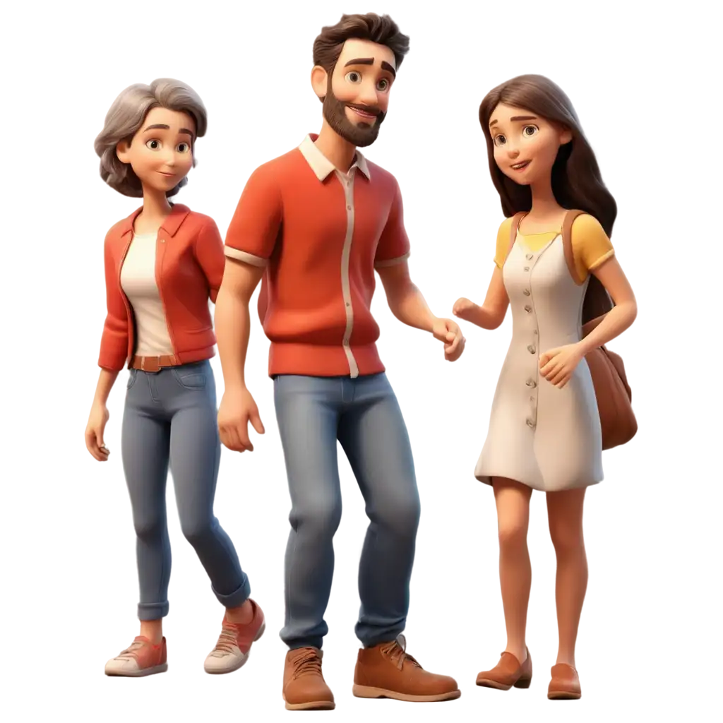 3D-Animation-Family-PNG-Image-HighQuality-Visual-for-Versatile-Uses