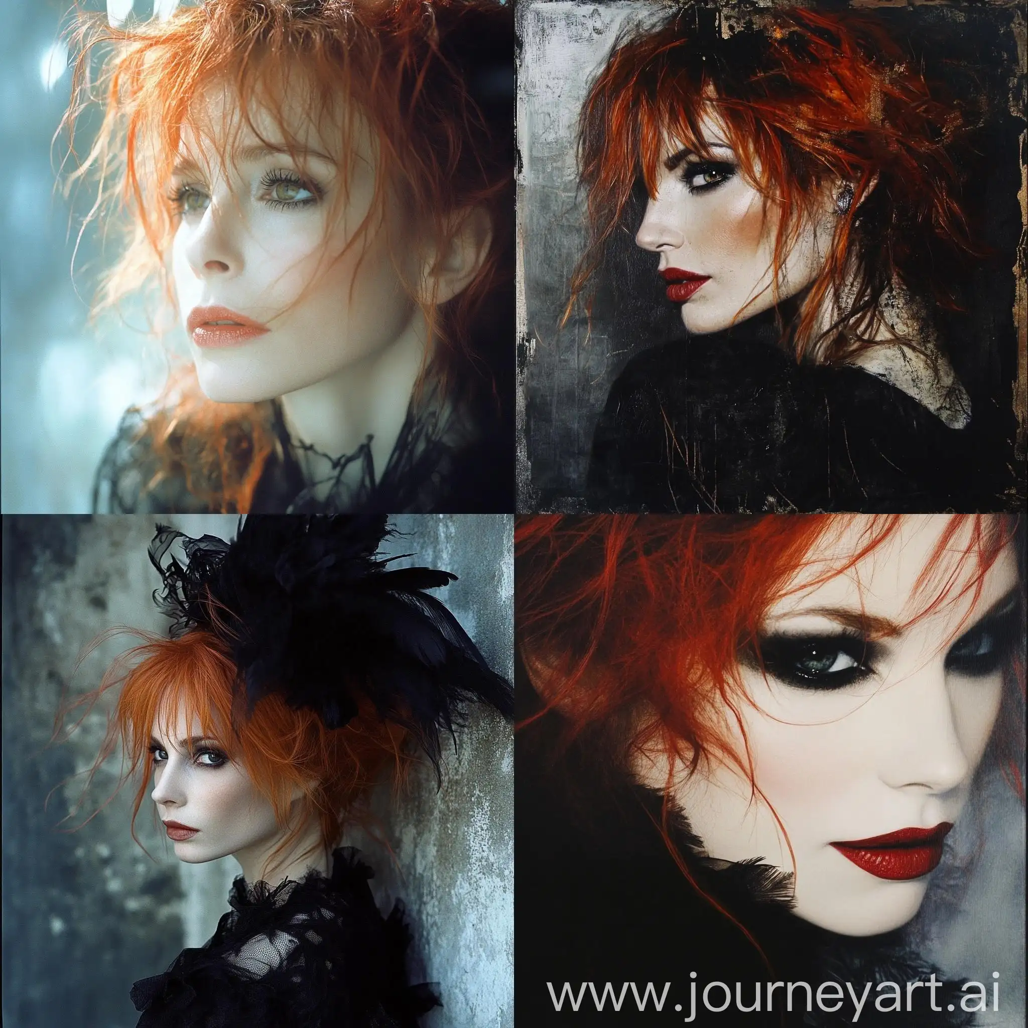 Mylene-Farmer-Portrait-in-Square-Format