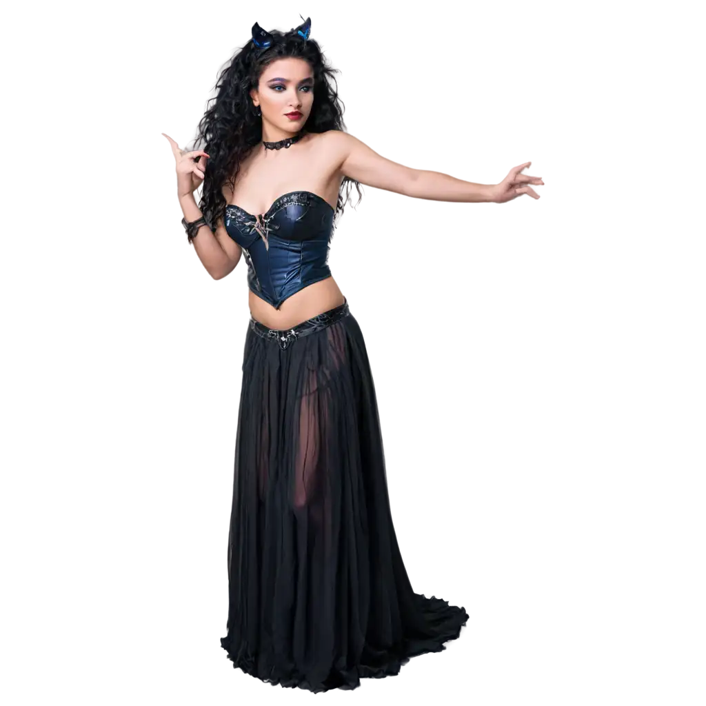 PNG-Image-of-Goddess-of-the-Night-NYX-in-Corset-and-Puffy-Long-Skirt