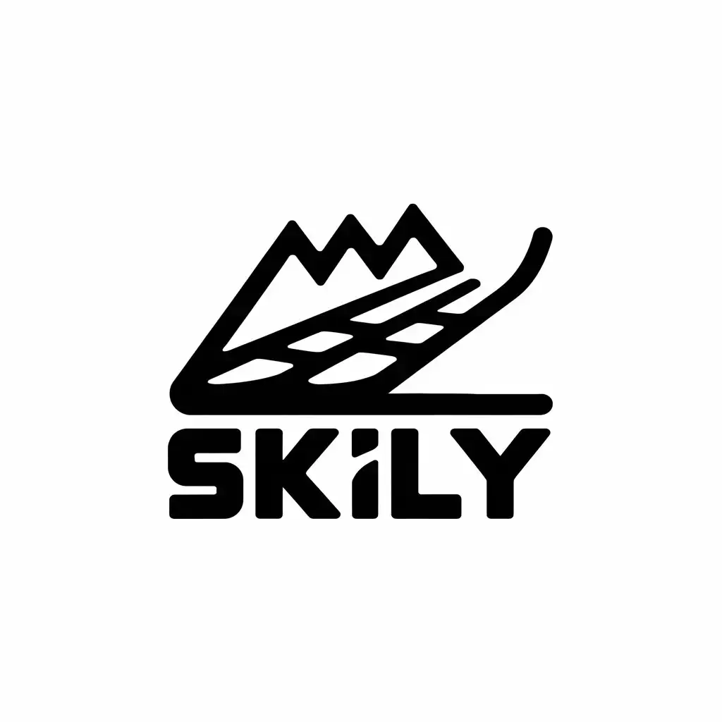 LOGO Design for Skily Vector S Symbol for Sports Fitness Industry