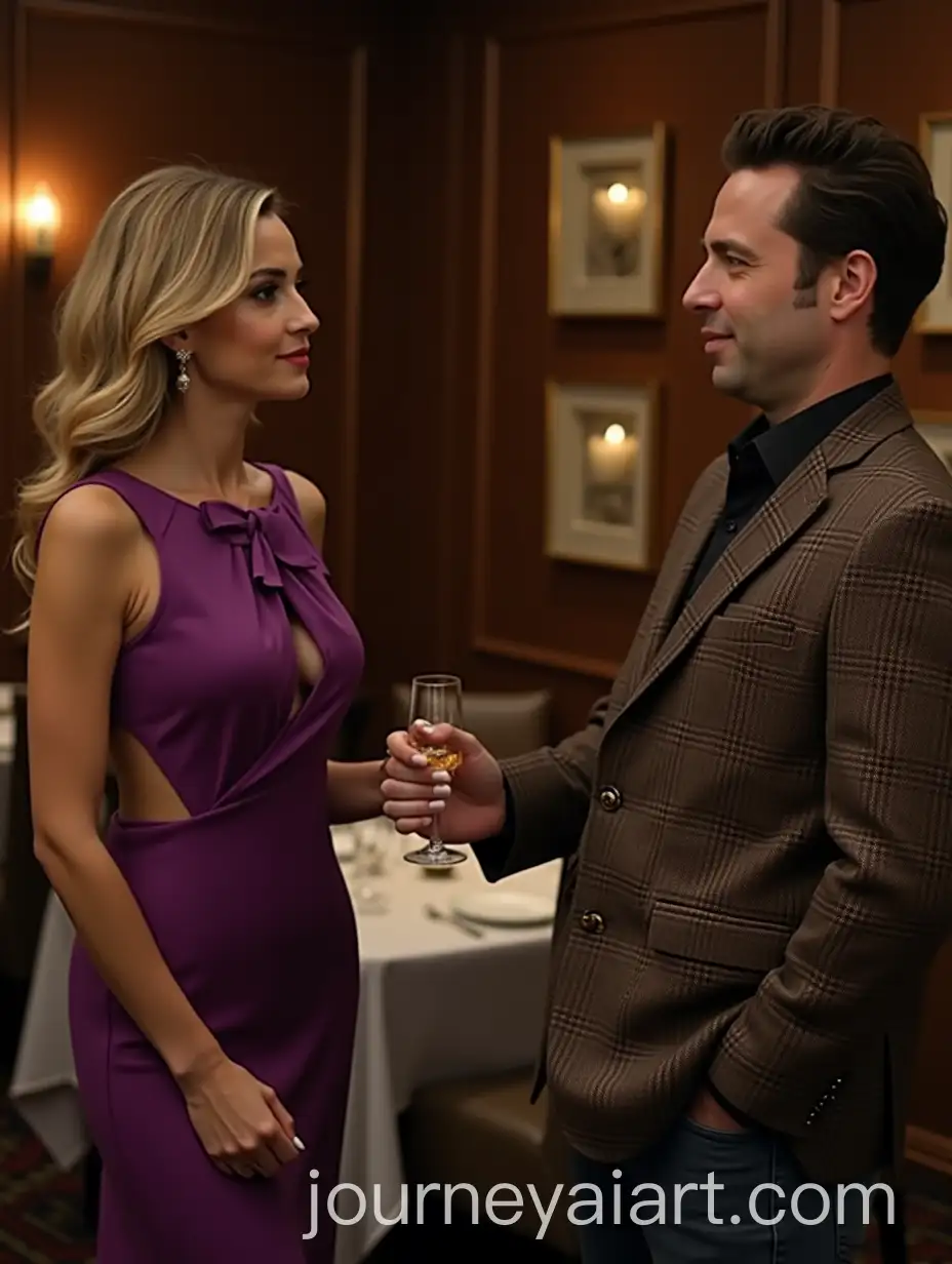 Elegant-Couple-Enjoying-a-Romantic-Dinner-at-an-Upscale-Restaurant