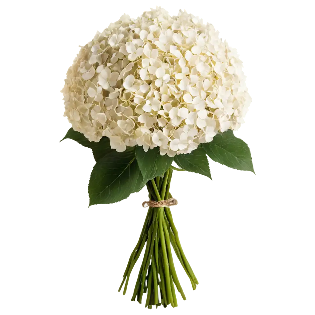 Stunning-PNG-Image-of-a-Bouquet-of-White-Hydrangea-for-Every-Occasion