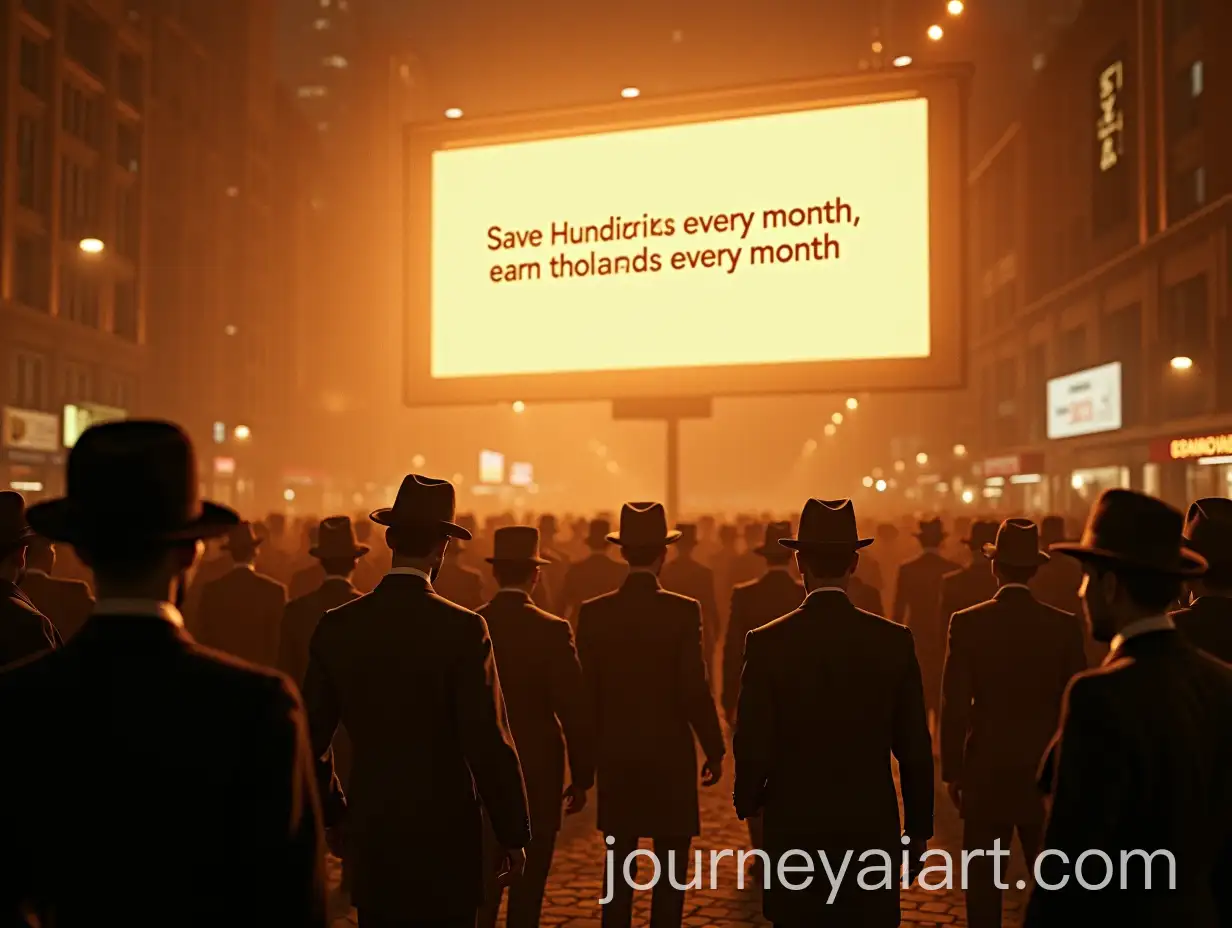 1940s-Crowd-Gazing-at-FuturisticAI-Art-Prompt-Expansion-2025-Billboard-in-City-Square