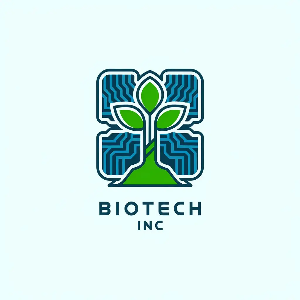 LOGO Design for BioTech Inc Environmental Technology Theme with Innovative Sustainable and Professional Elements