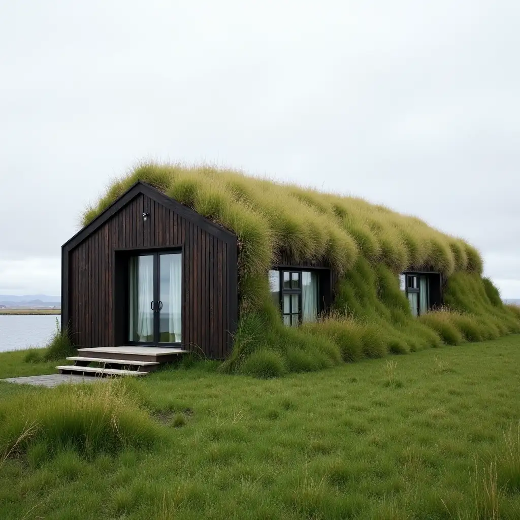 Charming-Icelandic-Turf-House-with-Lush-Green-Roof