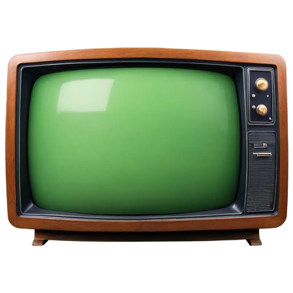 Vintage-TV-PNG-with-Chroma-Key-Background-Retro-Design-Video-Effects-Ready