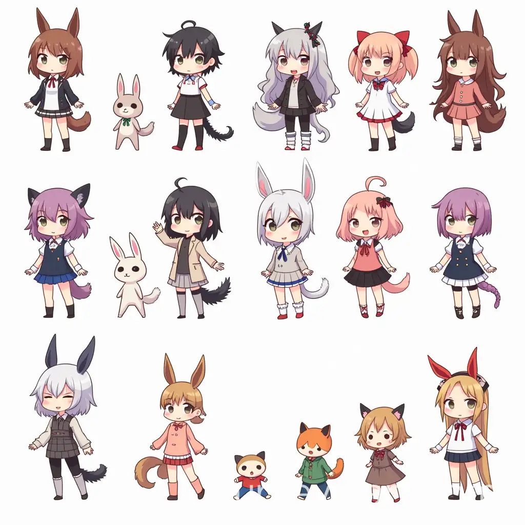 Creative-Adoptable-Chibi-Characters-with-Unique-Designs-and-Accessories