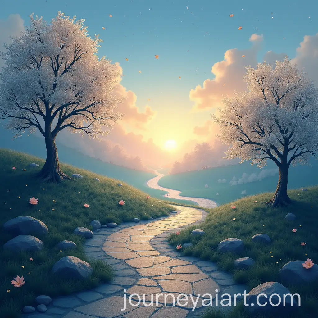 Serene-Winding-Path-Through-Symbolic-Landscape-of-Growth-and-Renewal